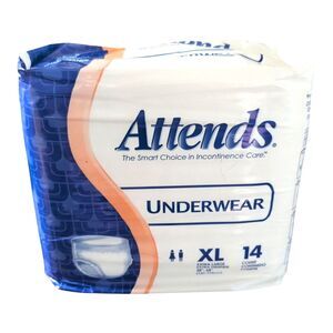 Vintage Attends Incontinence Underwear Adults XL 14 Count Each Bag Made In USA